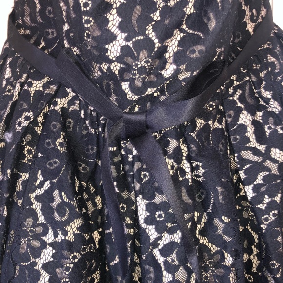 NWT Neiman Marcus for Target Women’s Strapless Party Dress Black and Tan Size 10 - Picture 6 of 9